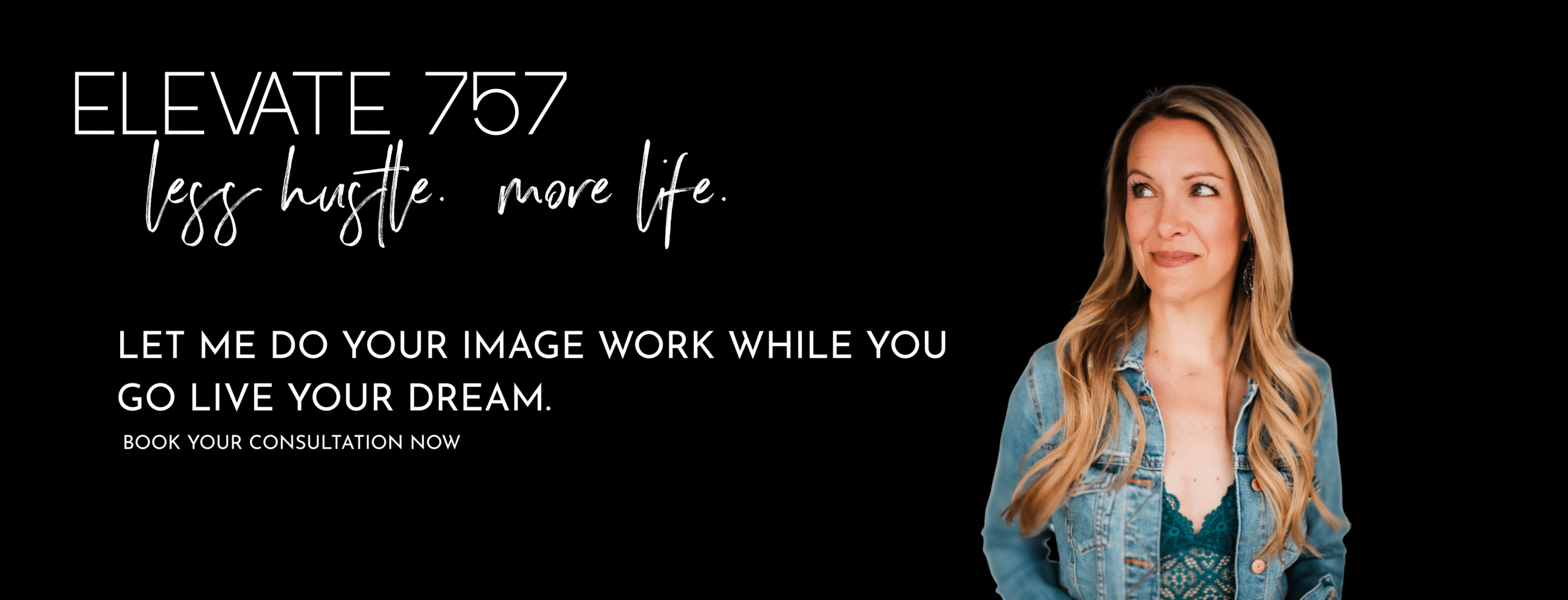 footer for Sarah Keenan Miller’s Elevate 757 Virginia Beach based Photography and Design business